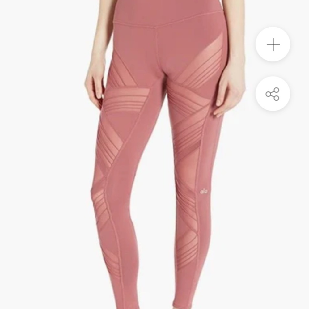 Alo Yoga Mesh High Waisted Leggings